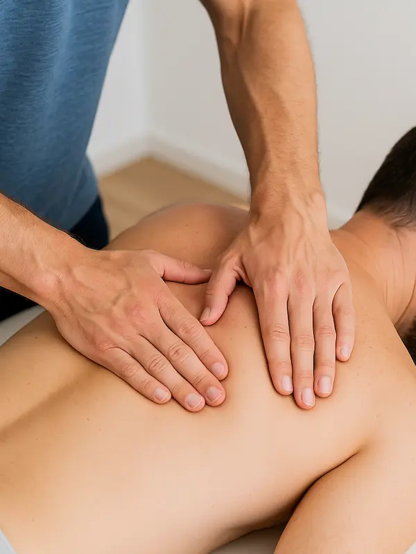 masaje para hernia discal